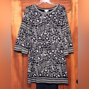 Max Studio Speciality Products ( MSSP) black and cream dress